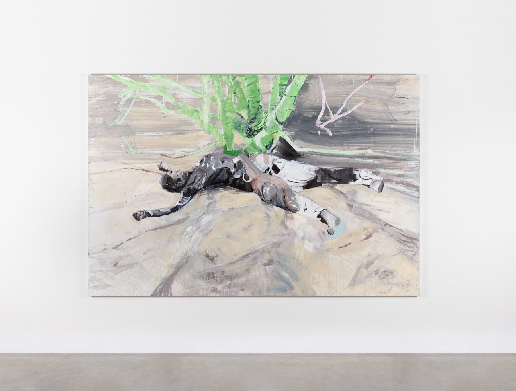Brian Maguire
Arizona 4
2020
acrylic on canvas
200 x 300 cm / 78.7 x 118.1 in&nbsp;