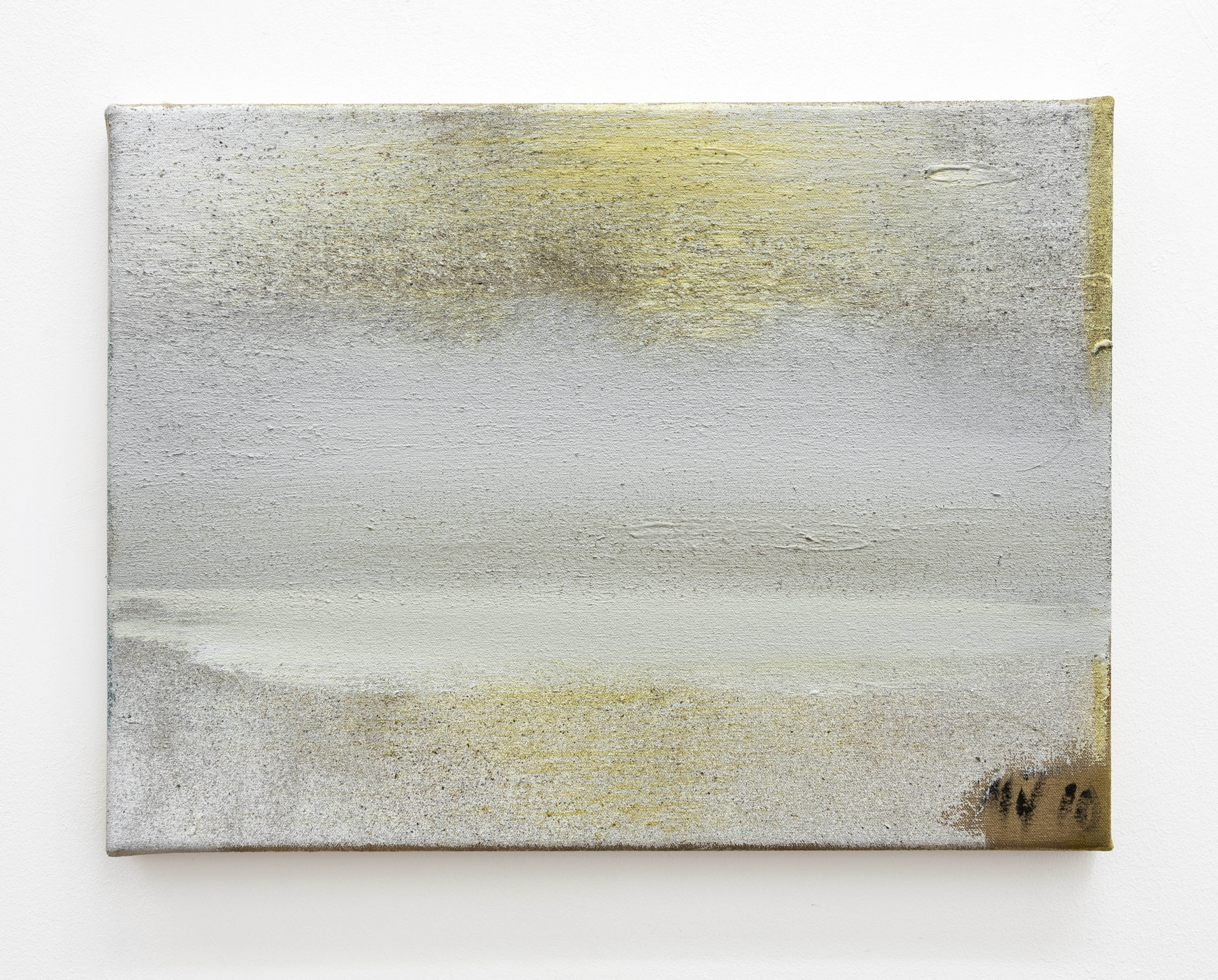 Merlin James&nbsp;
The Sea, 2021
acrylic and ash on canvas
30.5 x 40.5 cm / 12 x 15.9 in &nbsp;&nbsp;